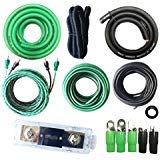 0 Gauge Amp Kit Complete AWG Amplifier Install Wiring Cables G73195
