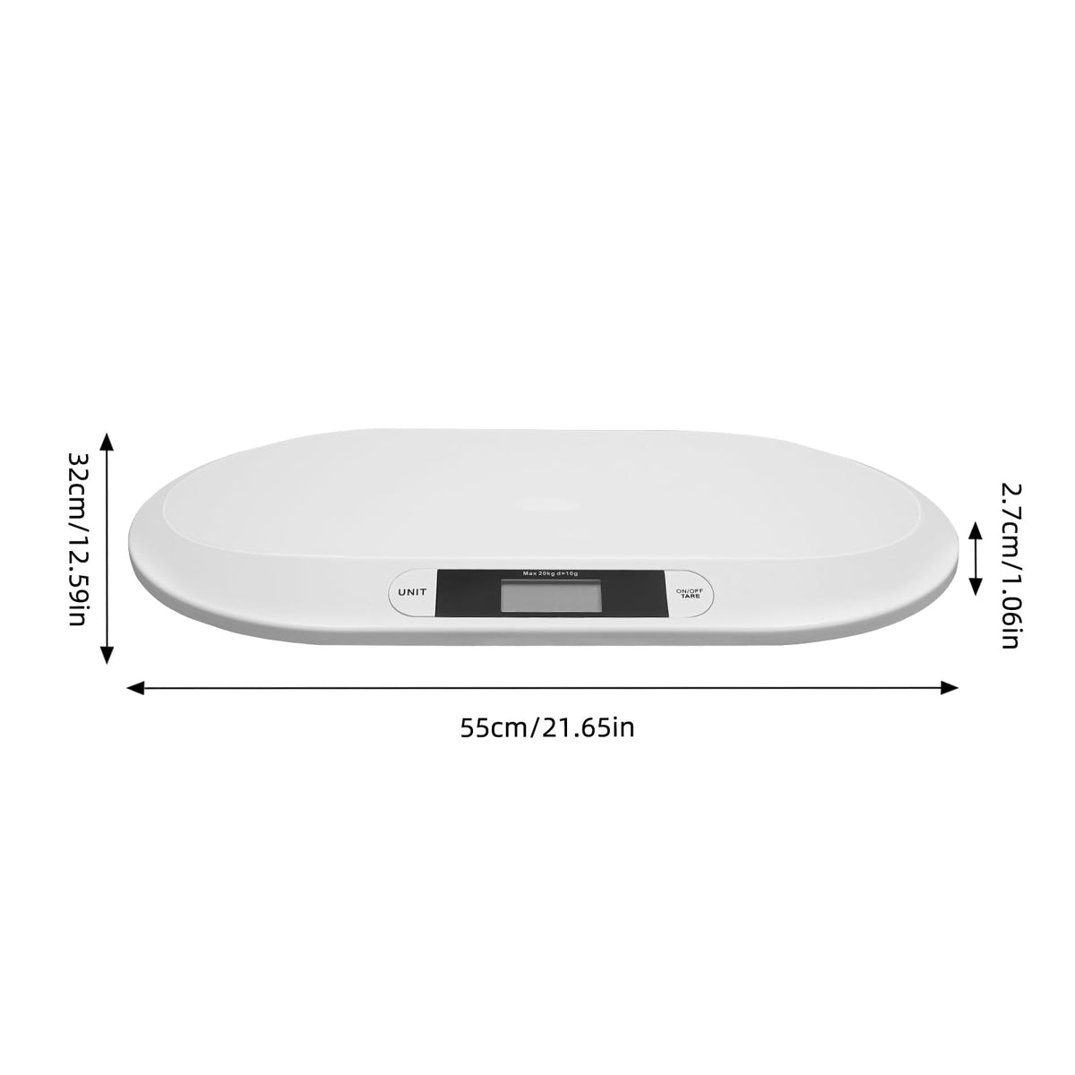 Digital Infant Scale 20kg/44lb LCD Display D186