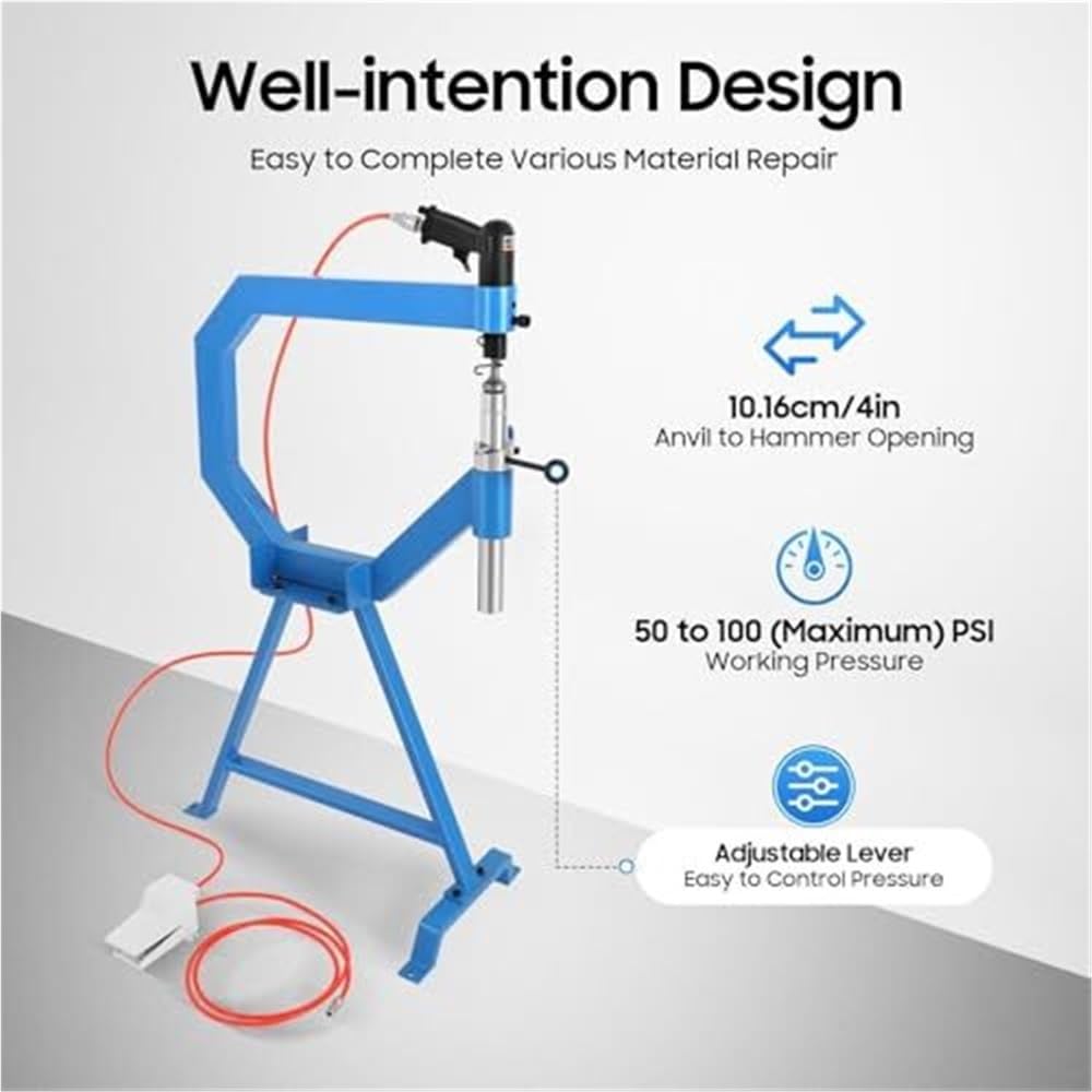 Pneumatic Planishing Hammer with Foot Pedal C5519