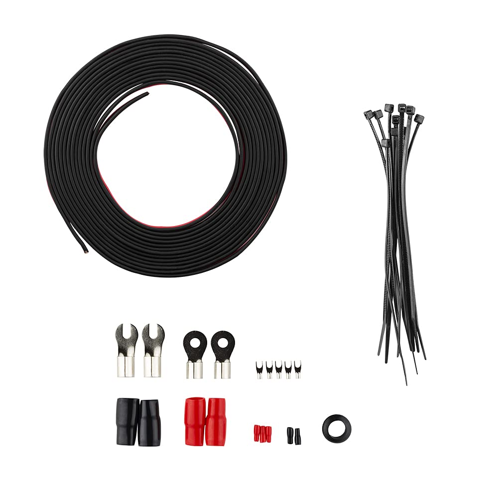 0 Gauge CCA Complete Amp Wiring Kit with ANL Fuse Holder 250A H481