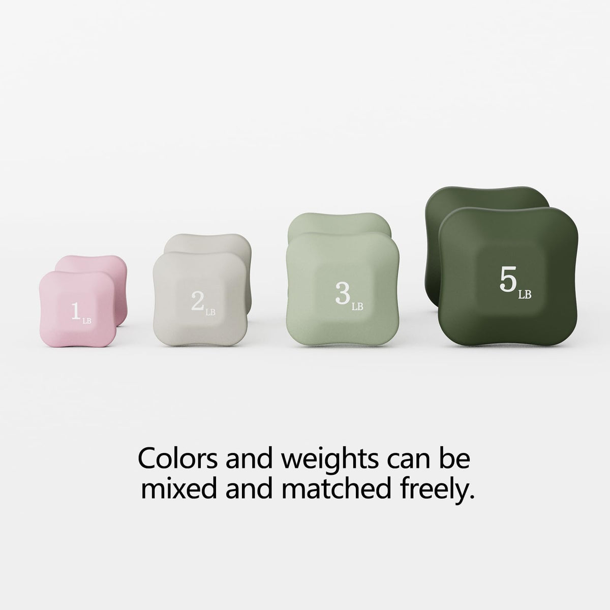 Neoprene-Coated Dumbbells Set of Two J75547