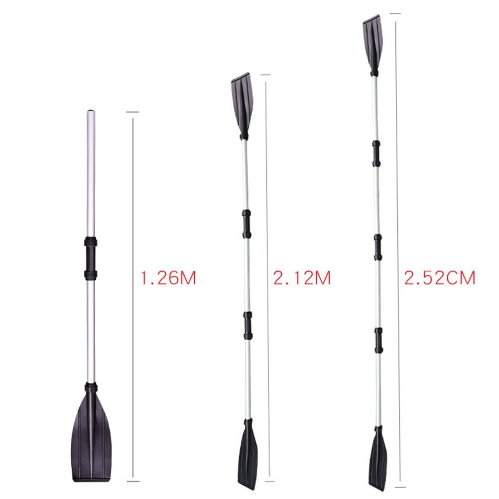 Aluminum Alloy Paddle, 2 Pack Adjustable Kayak Oars V940471