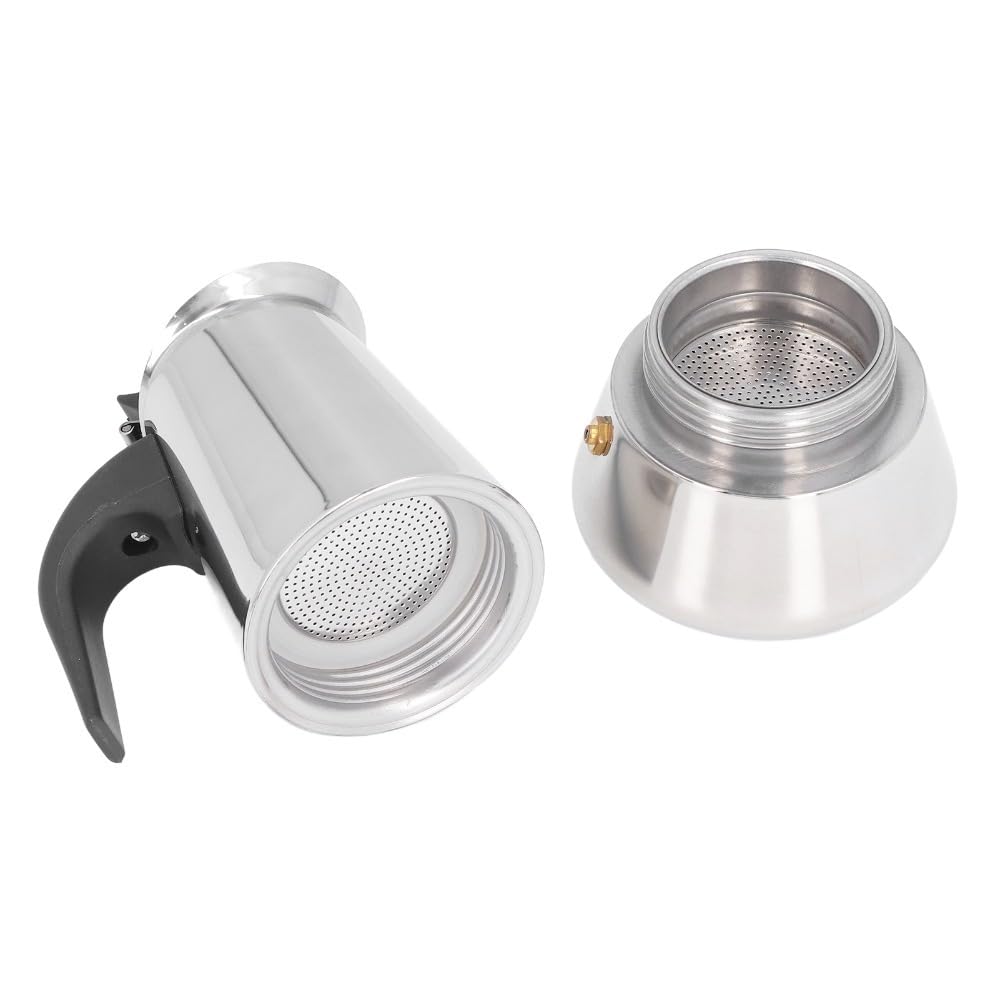 4 Cup Stainless Steel Stovetop Moka Pot M558753