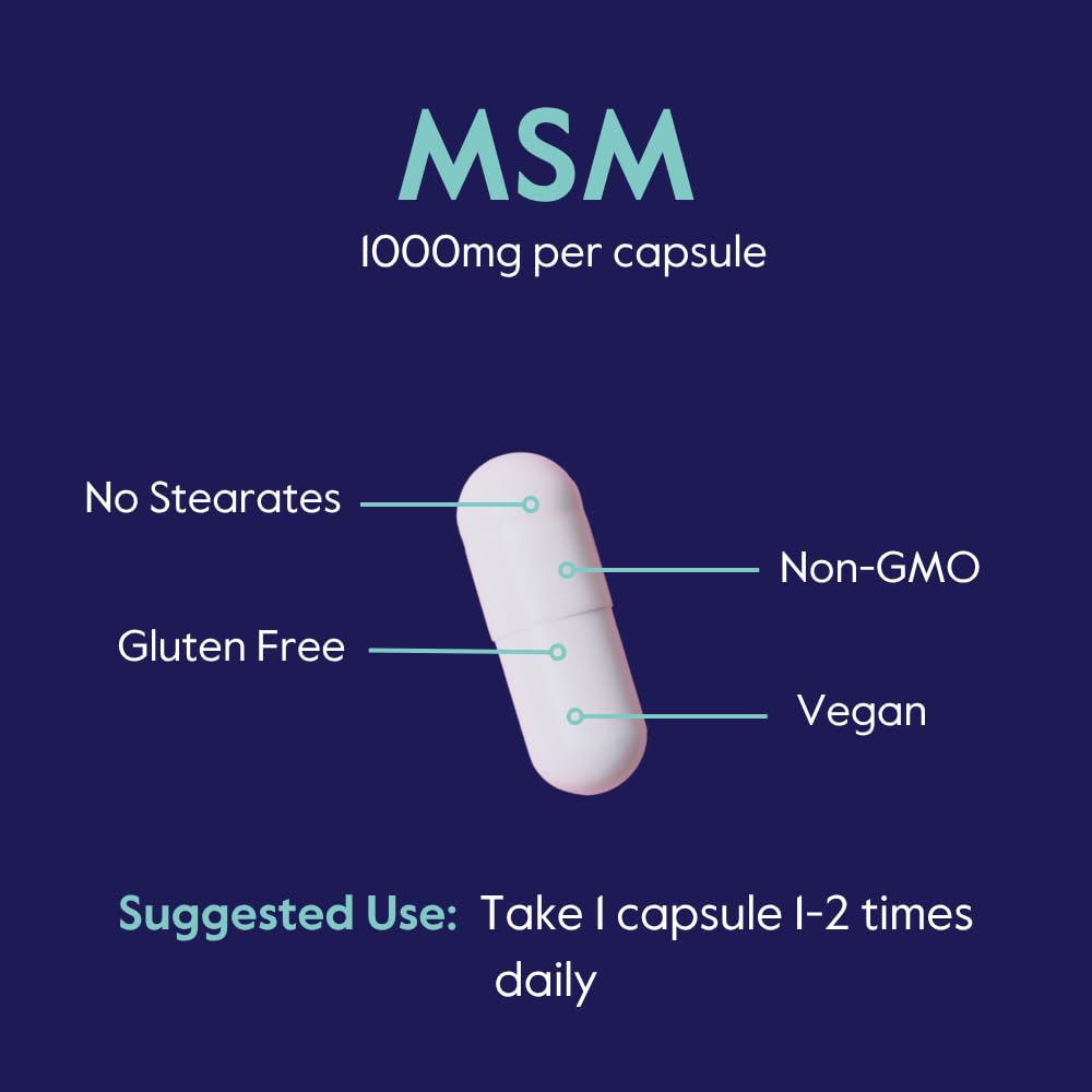 MSM 1000mg 240 Caps U7466