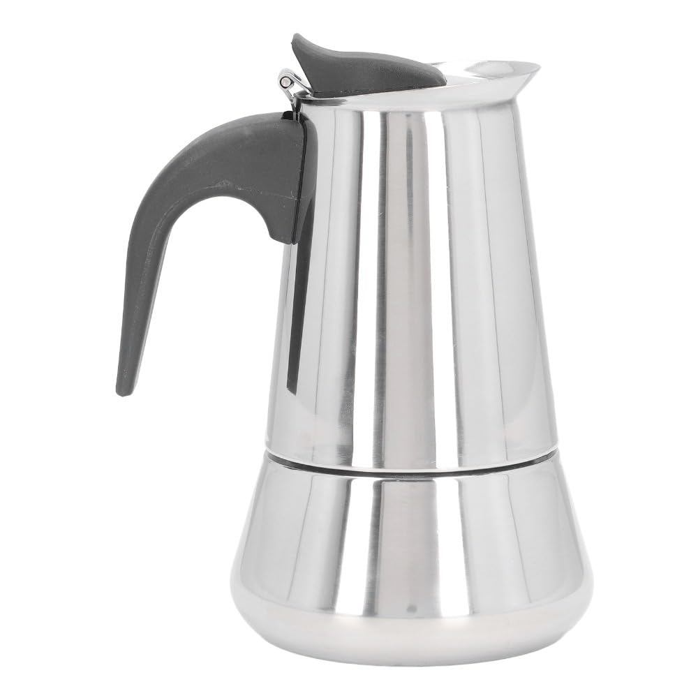 4 Cup Stainless Steel Stovetop Moka Pot M558753