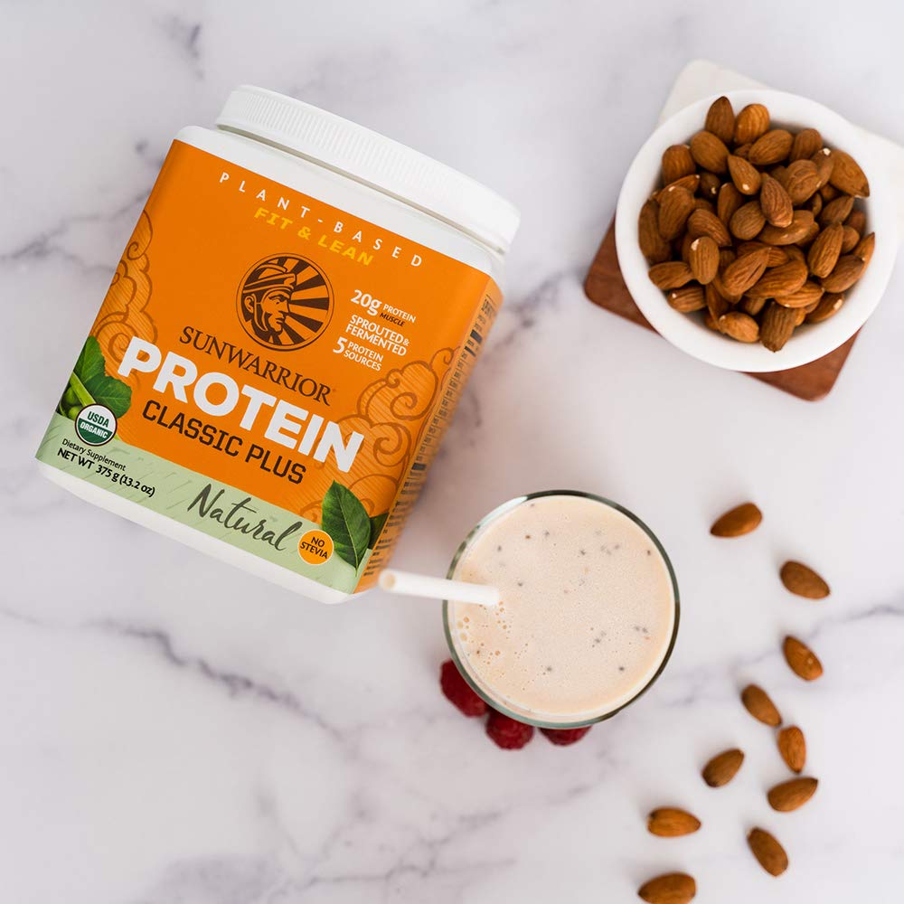Unflavored Vegan Plant Based Protein Powder 15 Servings Q7937