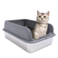 Stainless Steel Enclosed Cat Litter Box with Lid N5981
