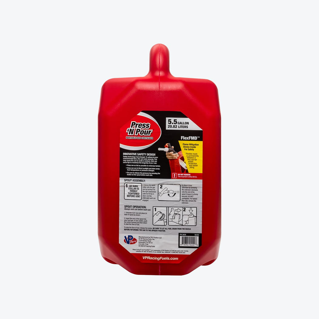Red 5.5 Gallon Gas Can L8159