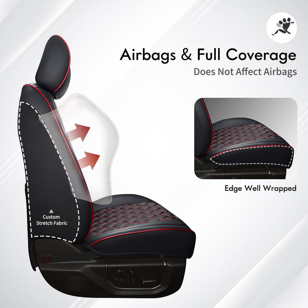Seat Covers 4 Door Without Rear Cupholder E843