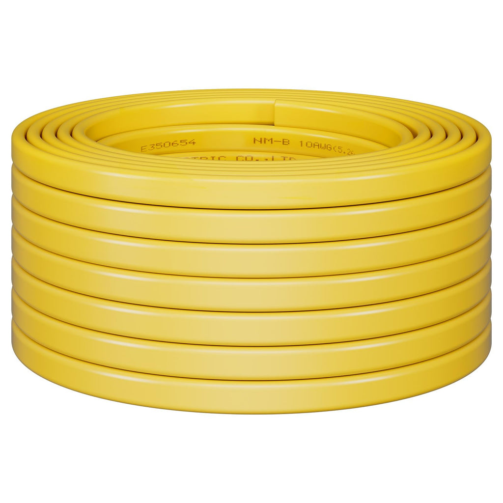 10AWG/2C Non-Metallic Indoor Electrical Wire with Ground 50 ft C475763