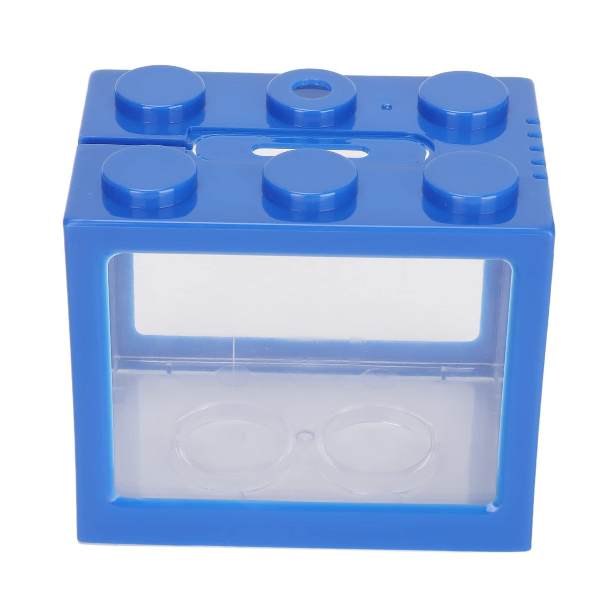 Mini Plastic Stackable Betta Fish Cube with LED Desktop Aquarium Kit F94385