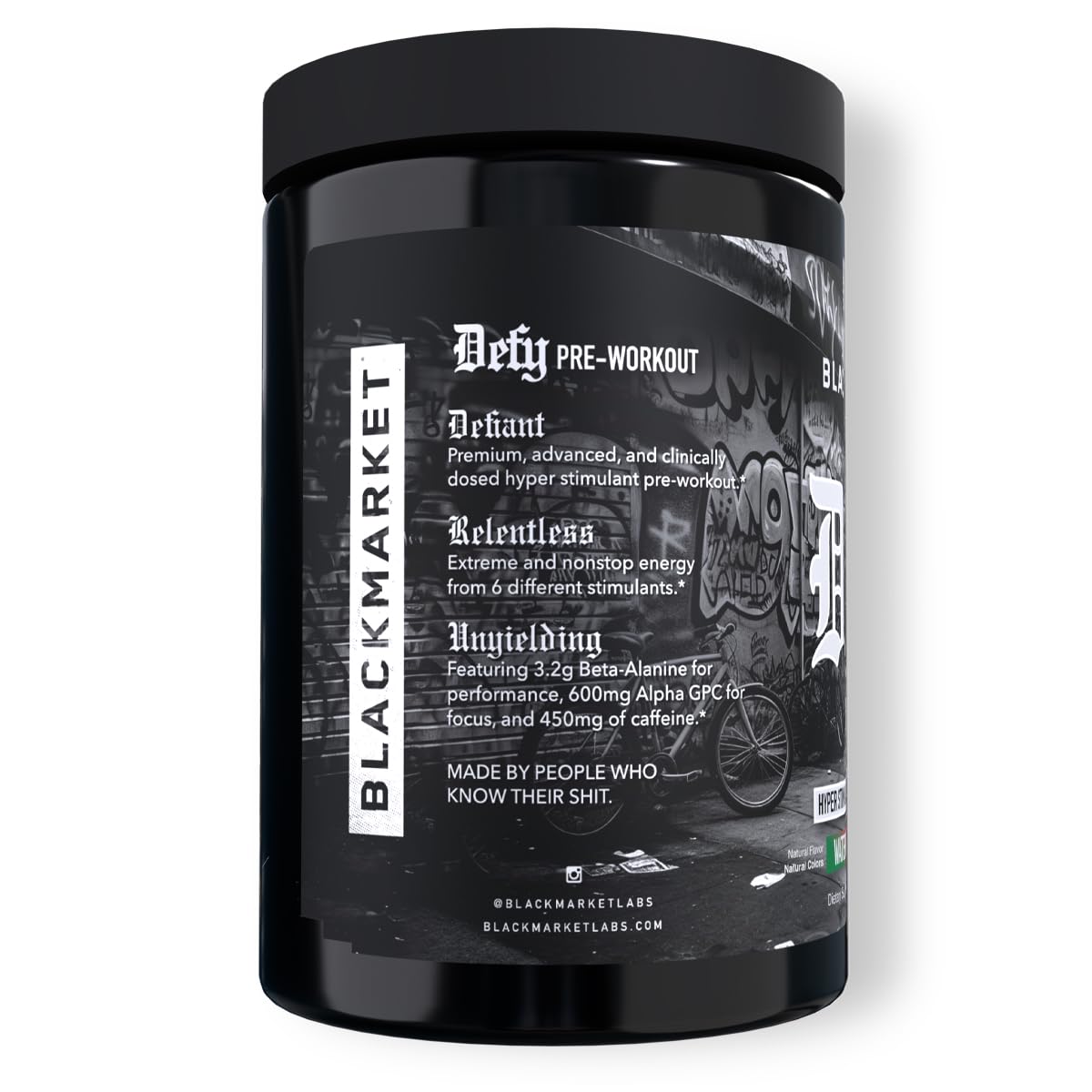 High-Stimulant Pre-Workout Powder Watermelon Lemonade 40 Servings Q372