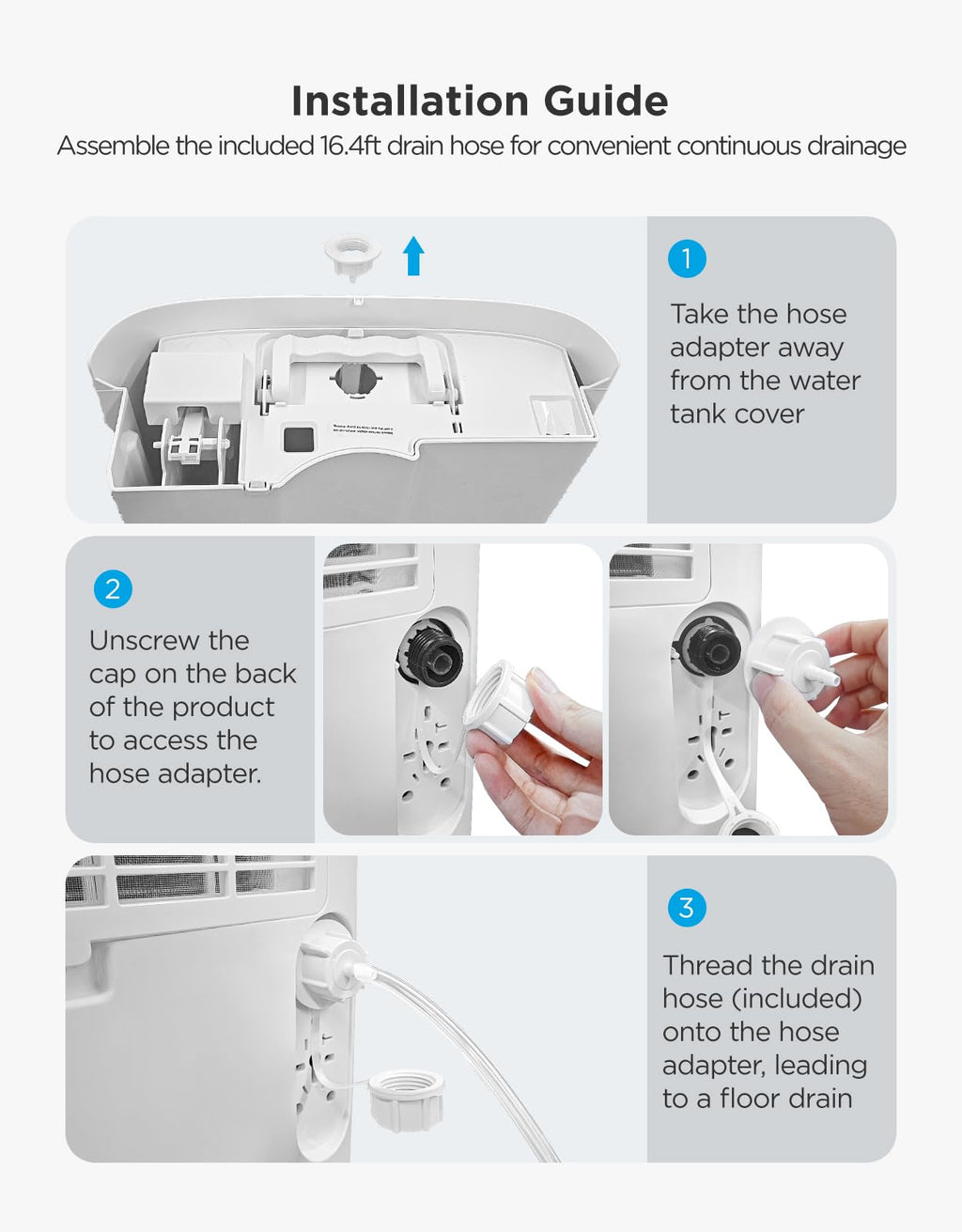 137 Pints Dehumidifier with Pump H9084