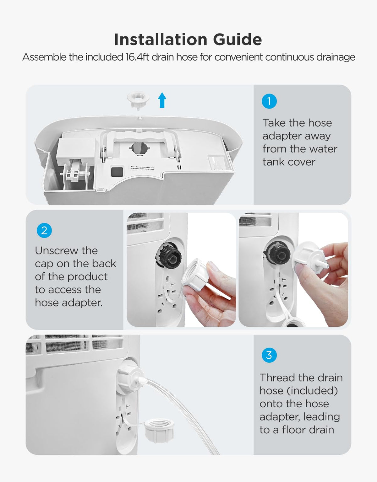 137 Pints Dehumidifier with Pump H9084