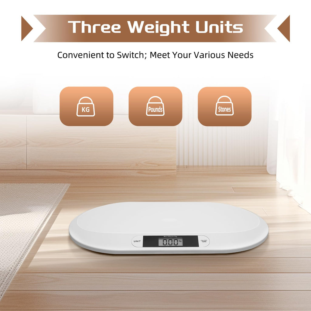 Digital Infant Scale 20kg/44lb LCD Display D186