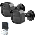 Black 2 Pack Weatherproof Adjustable Camera Mount G634