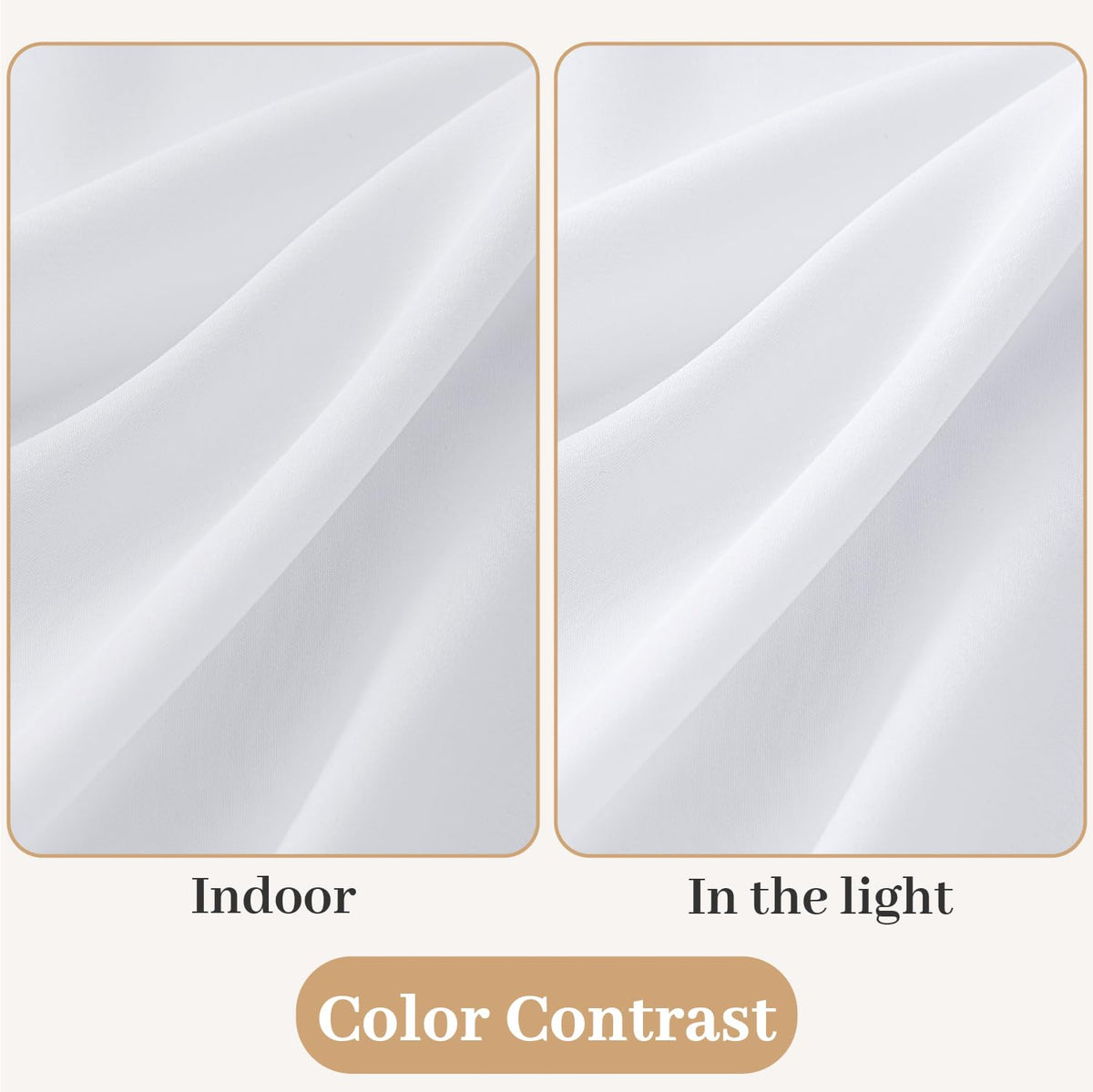 White Sidelight Curtains 2 Panels 26 x 72 inches F616