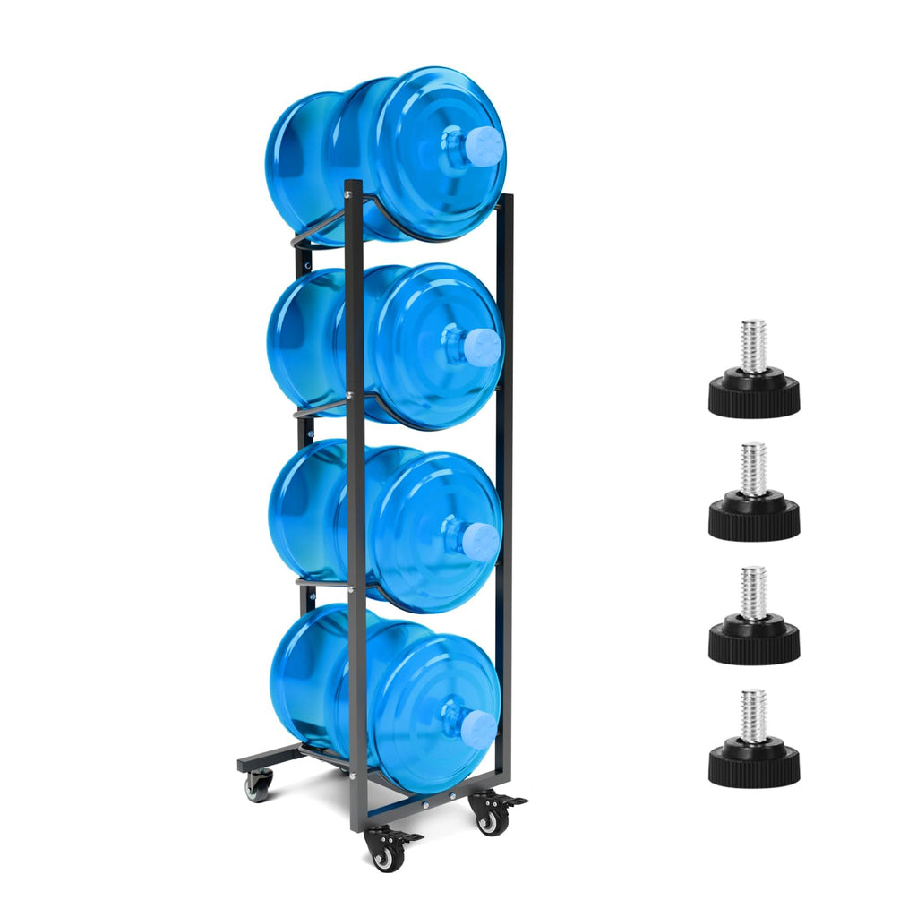 5 Gallon Water Jug Holder with 4 Wheels W225