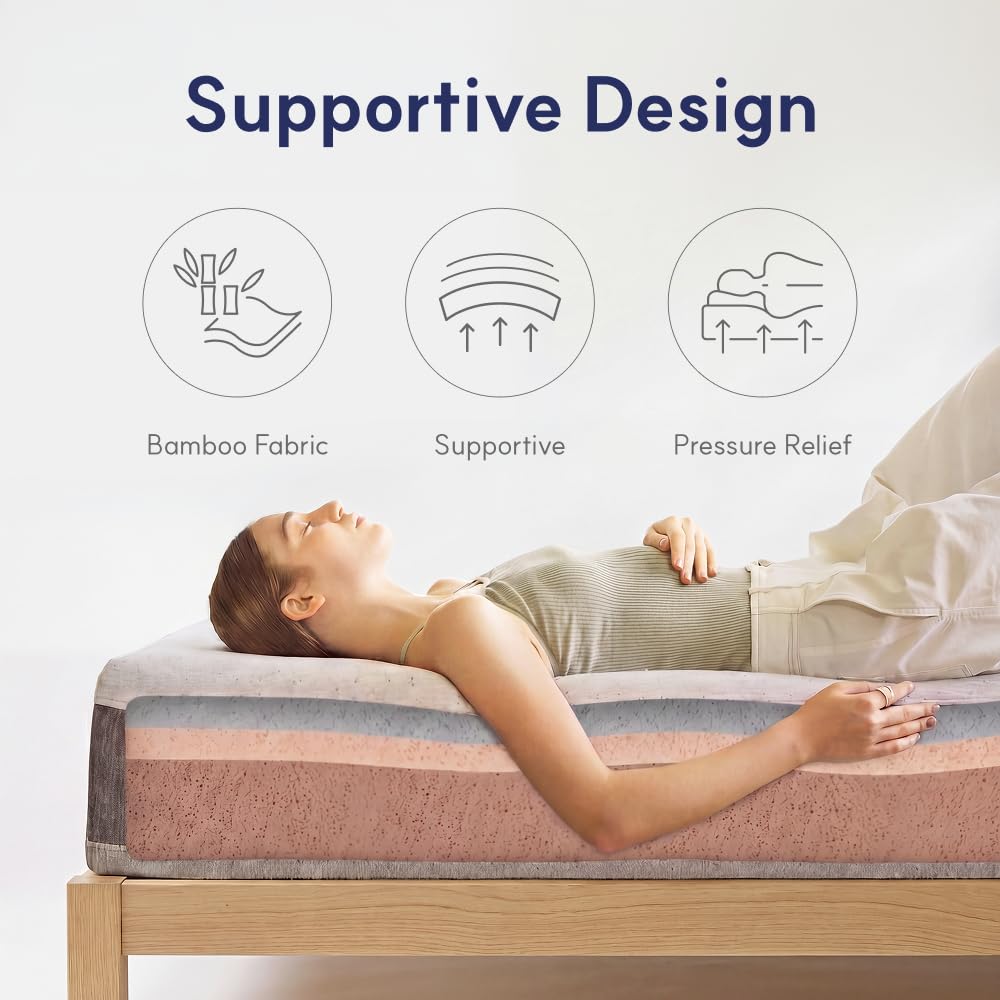6 Inch Memory Foam Mattress H2046