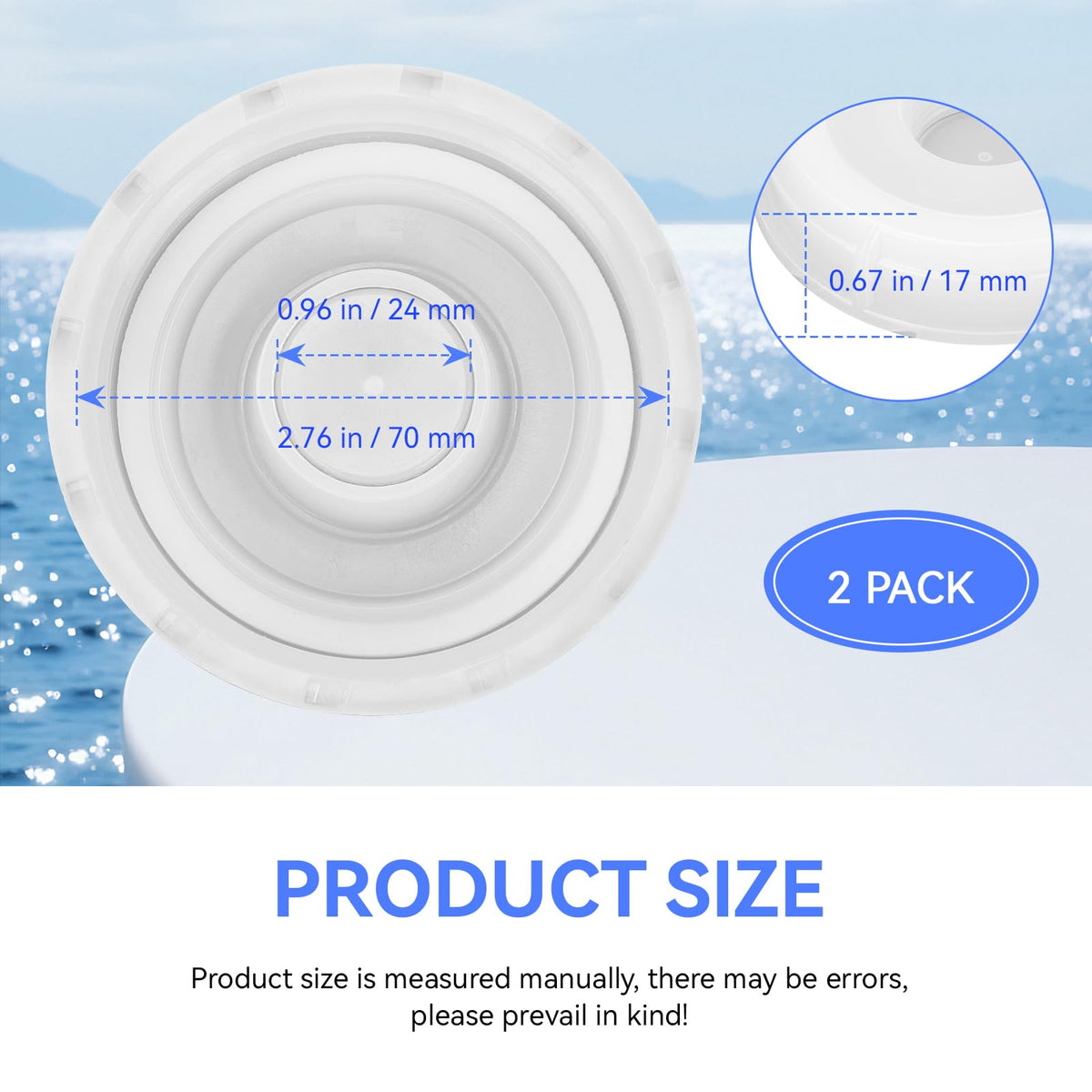 70MM Carboy Cap W819039