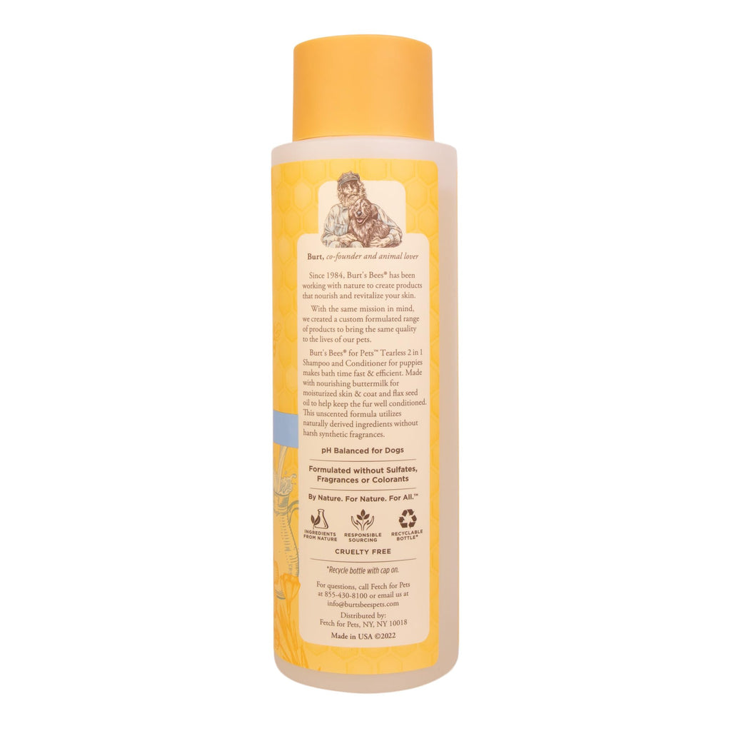 Tearless Puppy Shampoo & Conditioner with Buttermilk, 16 Fl Oz E5496