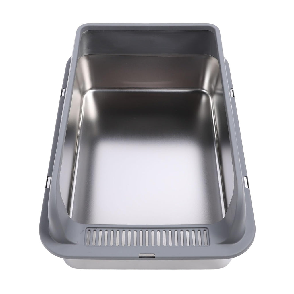 Stainless Steel Enclosed Cat Litter Box with Lid N5981