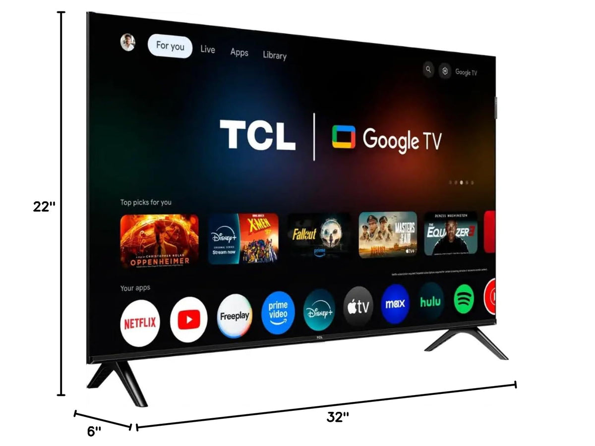32 Inch QLED Smart Google TV W186745
