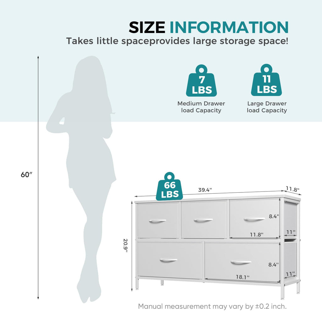 White Dresser N8658