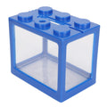 Mini Plastic Stackable Betta Fish Cube with LED Desktop Aquarium Kit F94385