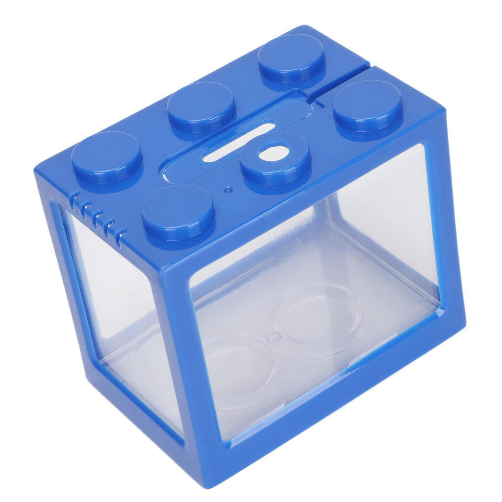 Mini Plastic Stackable Betta Fish Cube with LED Desktop Aquarium Kit F94385