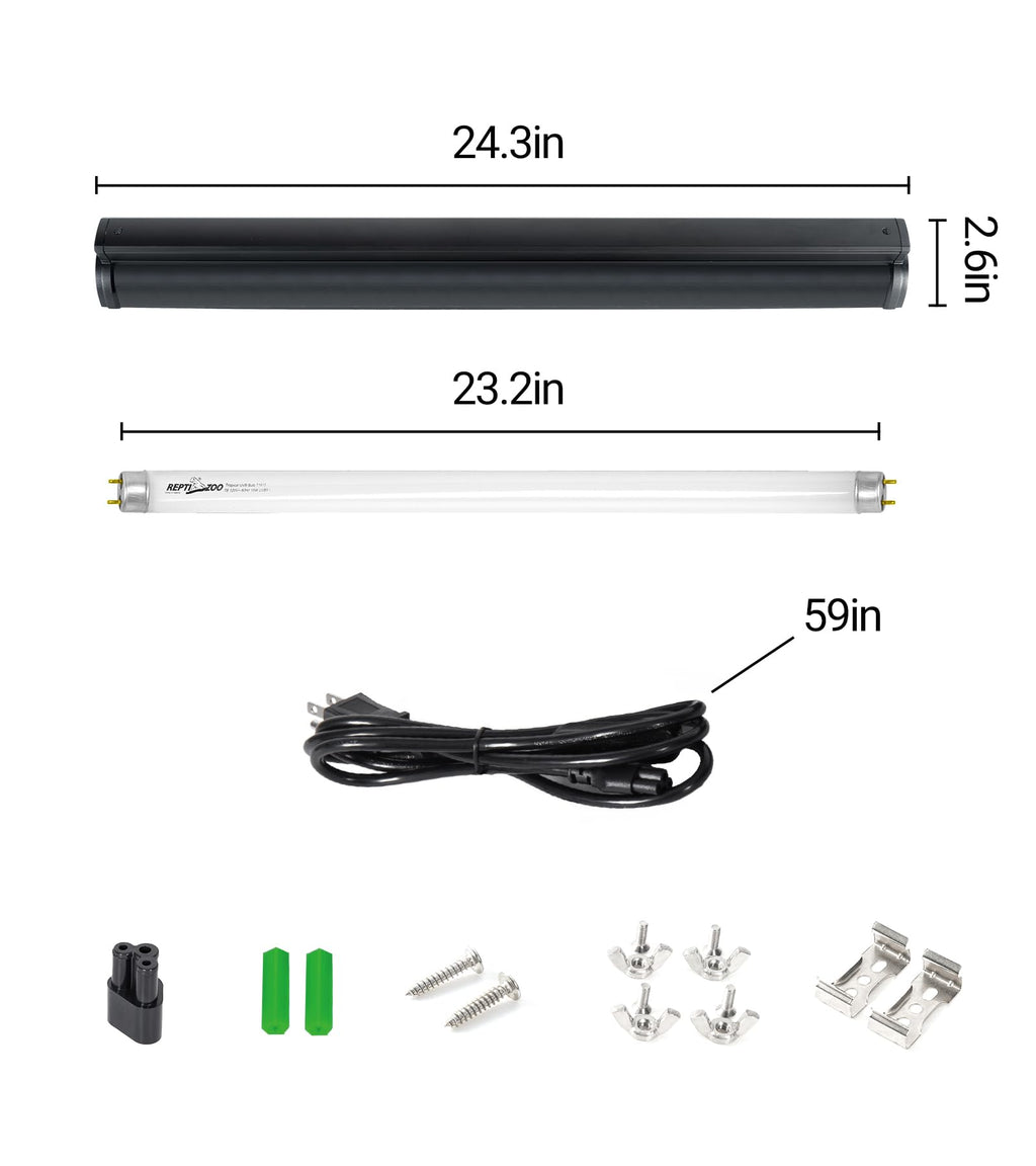 18W Reptile Lighting Combo Kit 24inch C834870