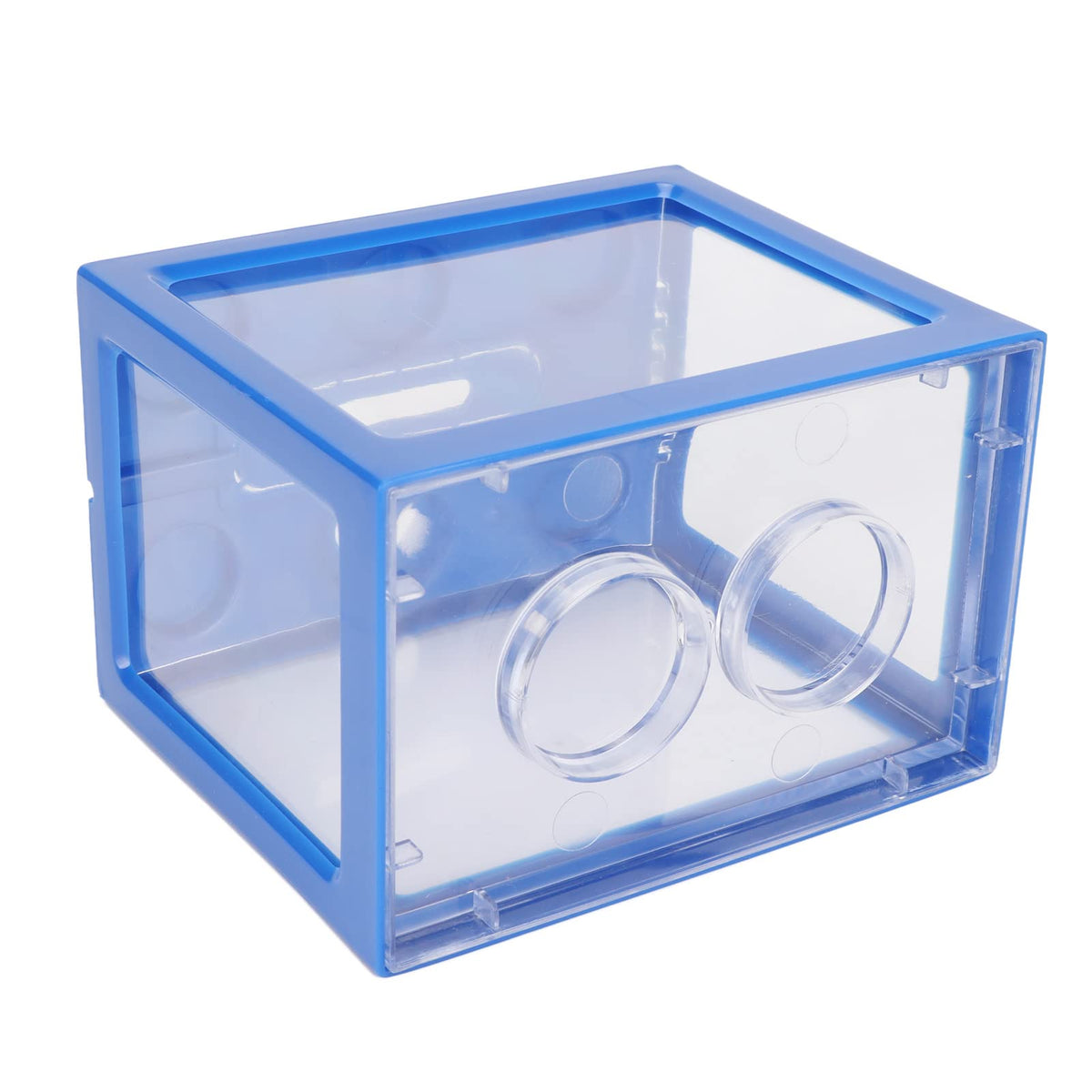 Mini Plastic Stackable Betta Fish Cube with LED Desktop Aquarium Kit F94385