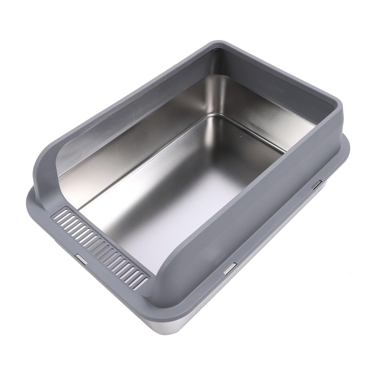 Stainless Steel Enclosed Cat Litter Box with Lid N5981