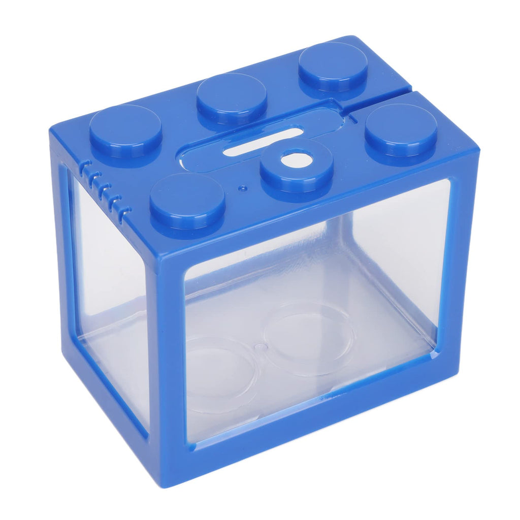 Mini Plastic Stackable Betta Fish Cube with LED Desktop Aquarium Kit F94385