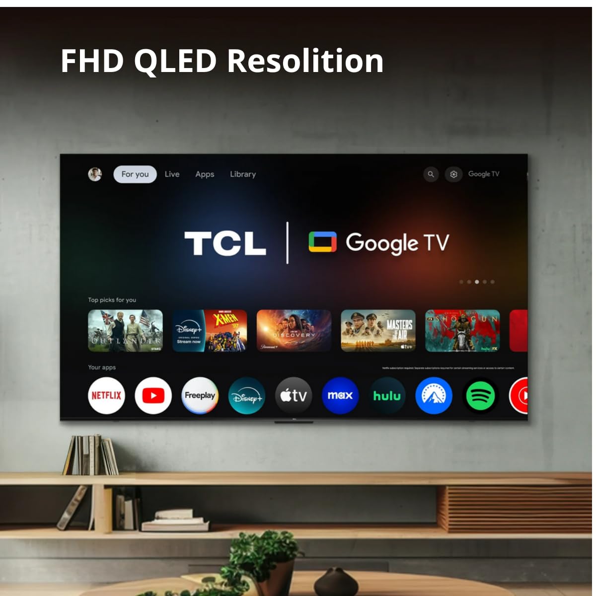 32 Inch QLED Smart Google TV W186745
