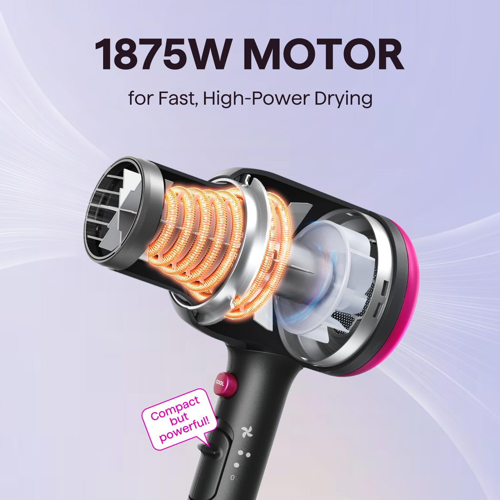 Ionic Hair Dryer with Diffuser J1996