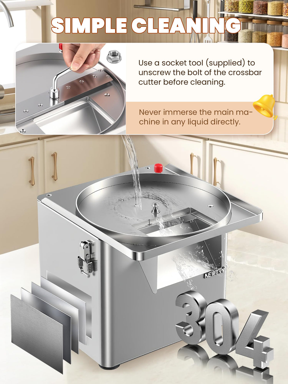 4 in 1 Electric Vegetable Processor T57058