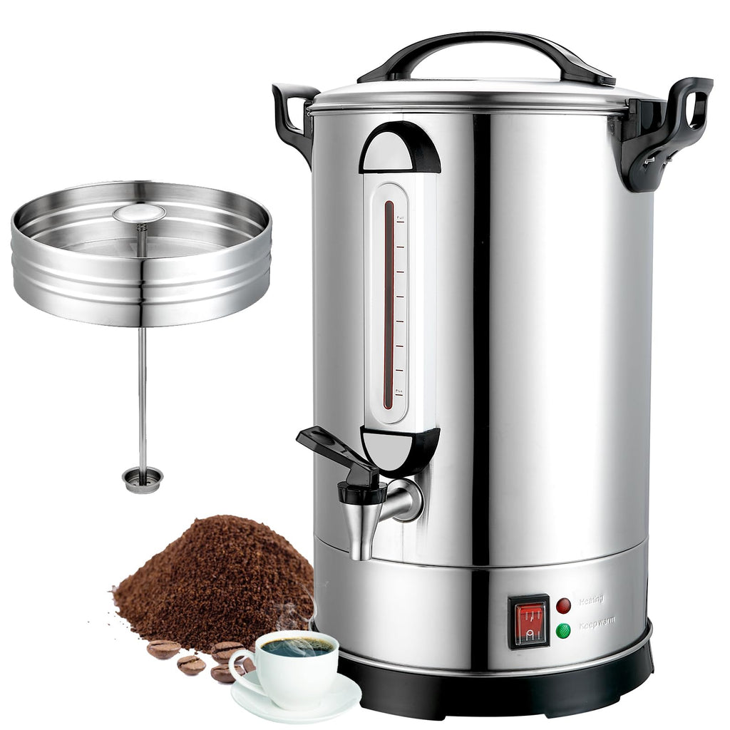 100 Cup Stainless Steel Commercial Coffee Urn Q76864