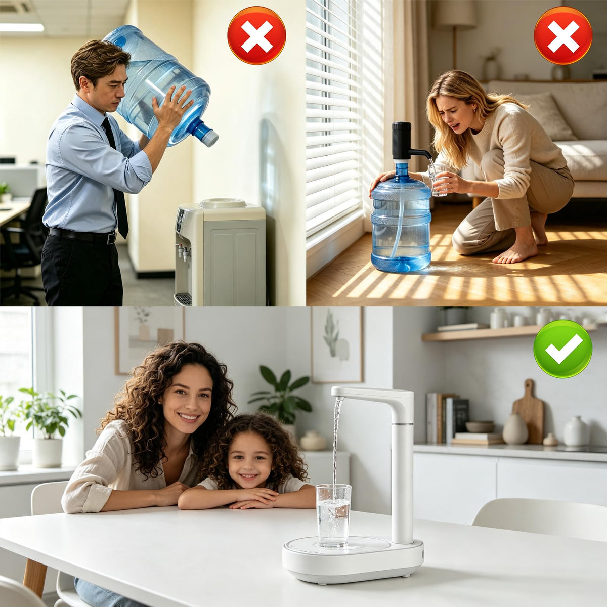 Automatic Countertop Water Dispenser for 5 Gallon Bottle T796