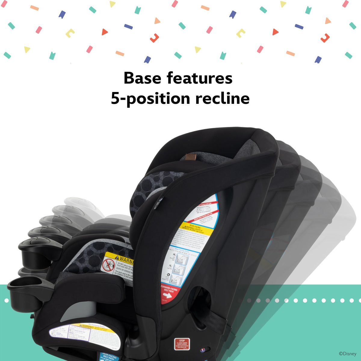 4-in-1 Convertible Car Seat F34316