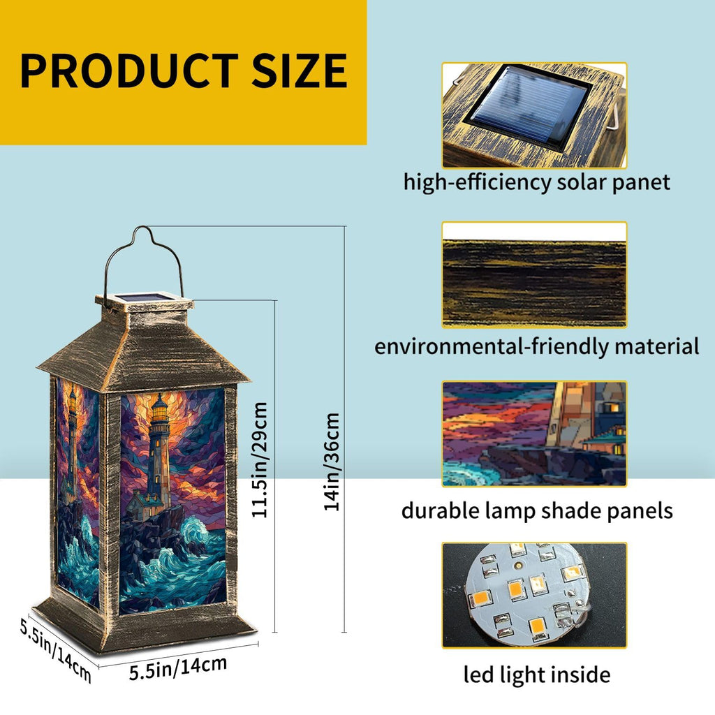 Solar Powered Waterproof Outdoor Hanging Lantern S8881