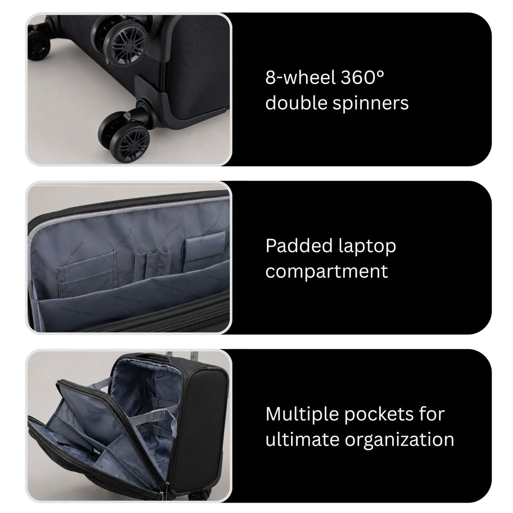 Carry-On Spinner Briefcase Q2308