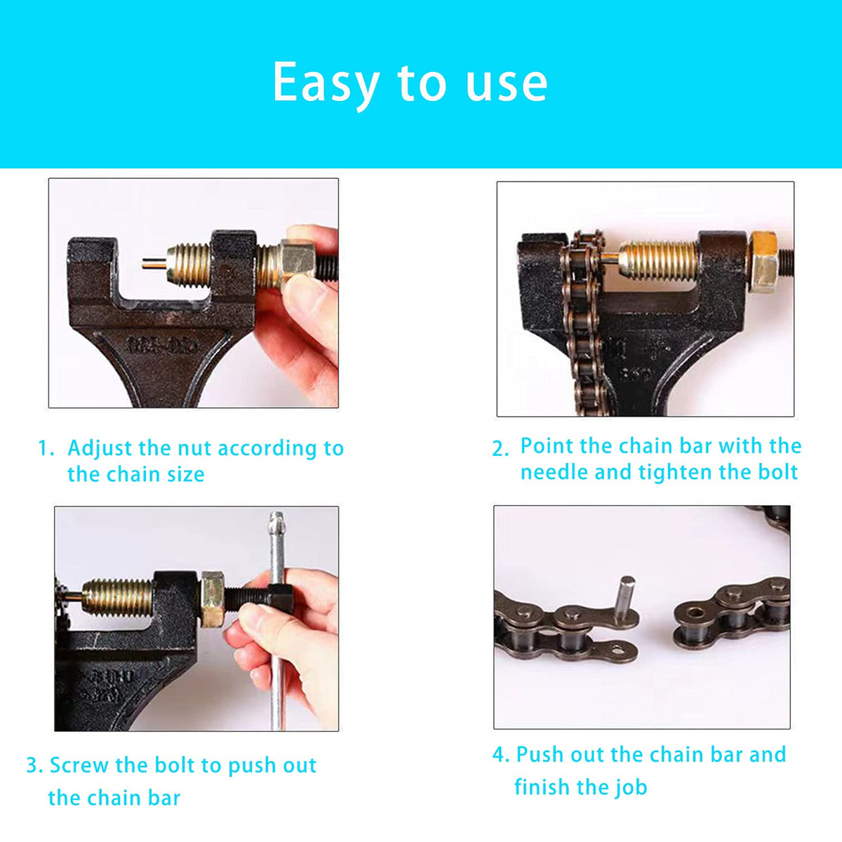 Chain Breaker Tool for Motorcycle Roller Chains F2959