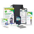 Blood Glucose Meter Kit with Strips, Lancets, Case Z951