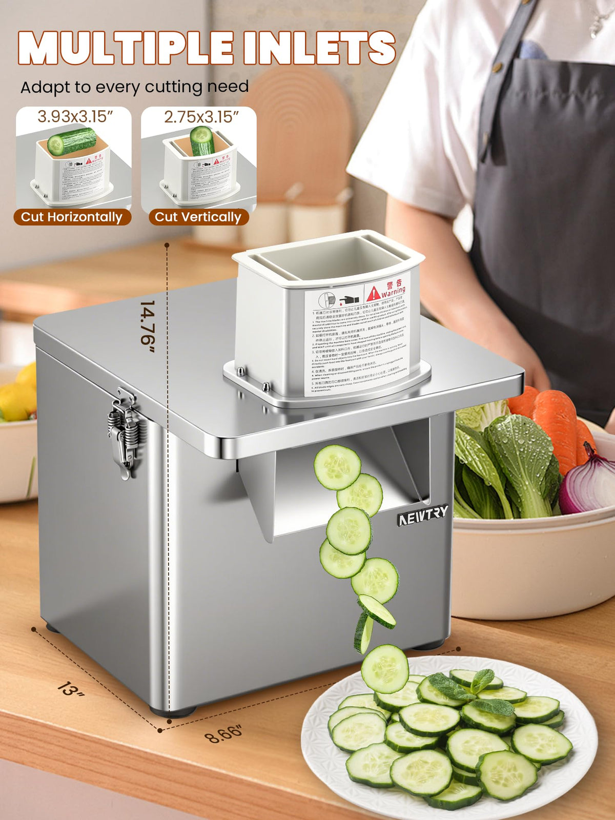 4 in 1 Electric Vegetable Processor T57058