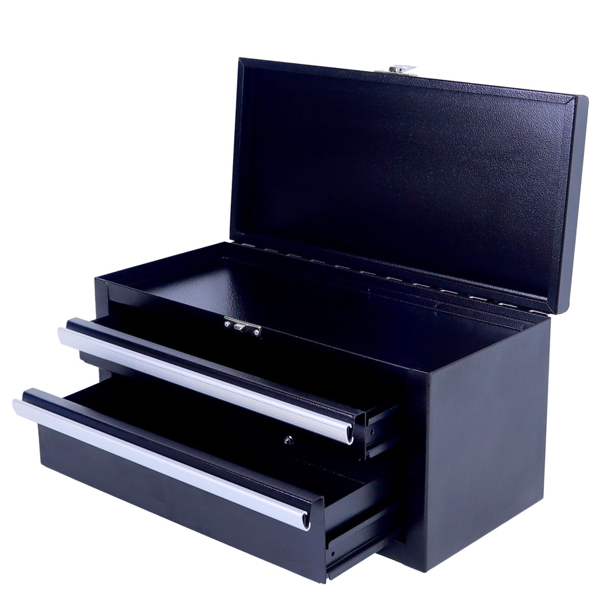 Black Mini Metal Tool Box with Drawers H1253
