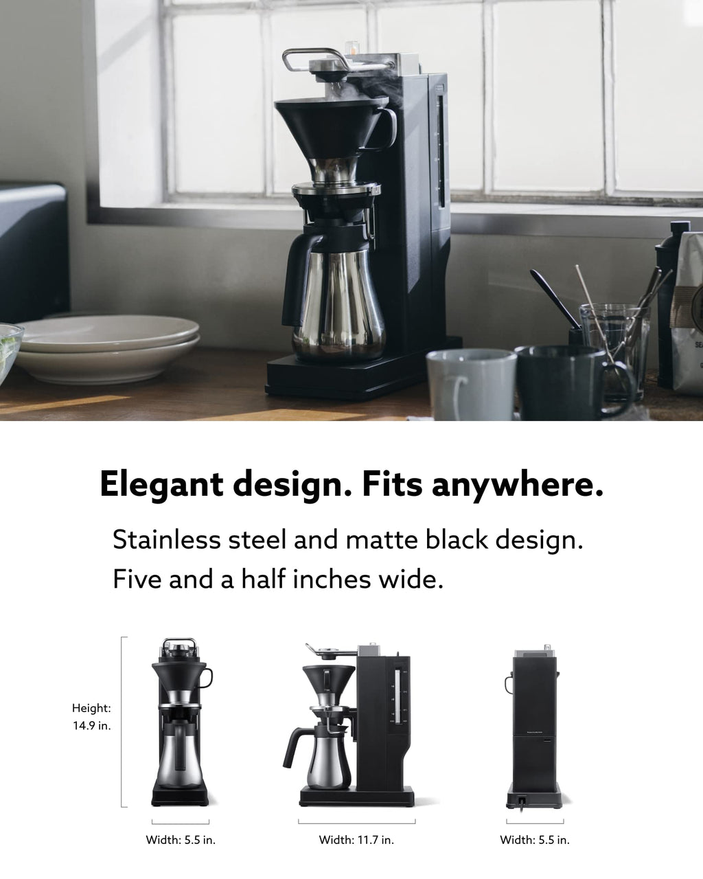 Automatic Pour Over Coffee Maker W915794