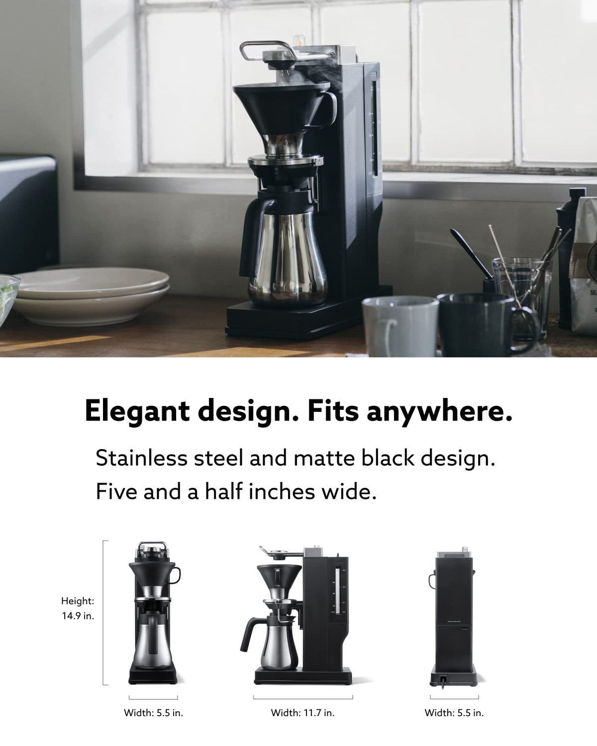 Automatic Pour Over Coffee Maker W915794