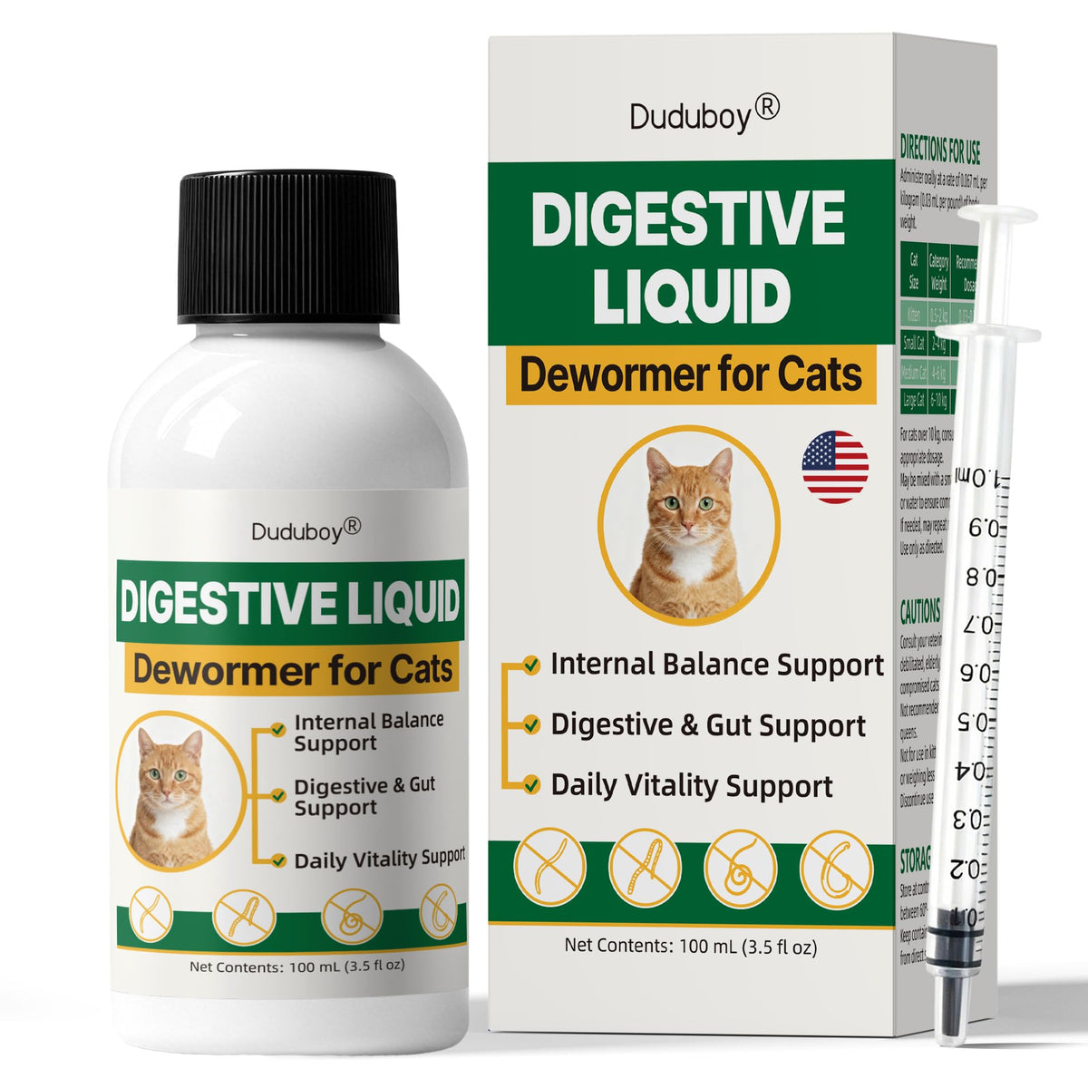 Cat Intestinal Support for Kittens & Adult Cats E217151
