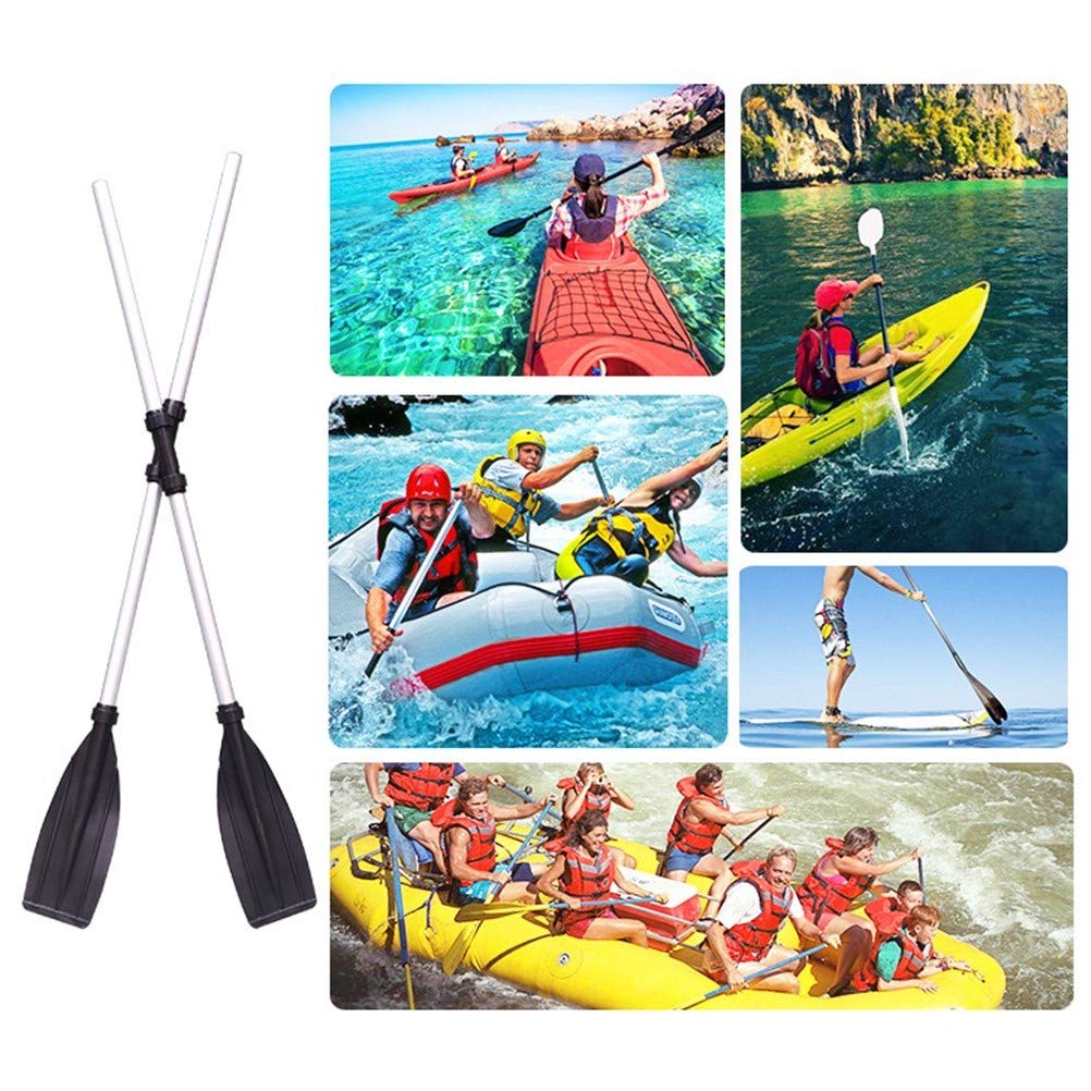 Aluminum Alloy Paddle, 2 Pack Adjustable Kayak Oars V940471